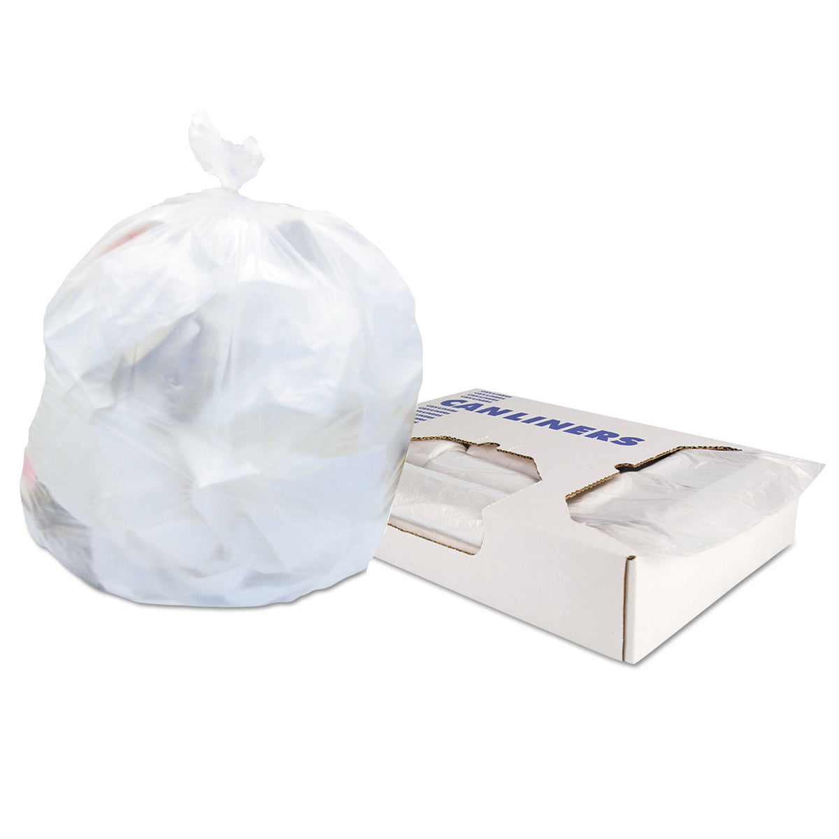 Heritage™ Standard High Density Trash Bag, Colorless, 10-gallon Capacity, 1000/CS