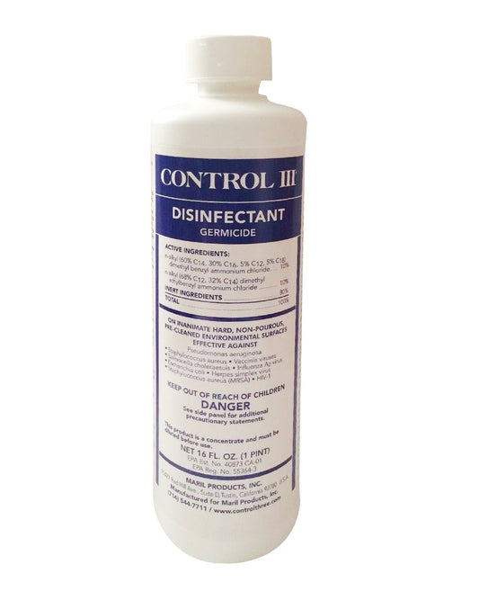 Germicide Control Iii 16Oz, 1/Ea