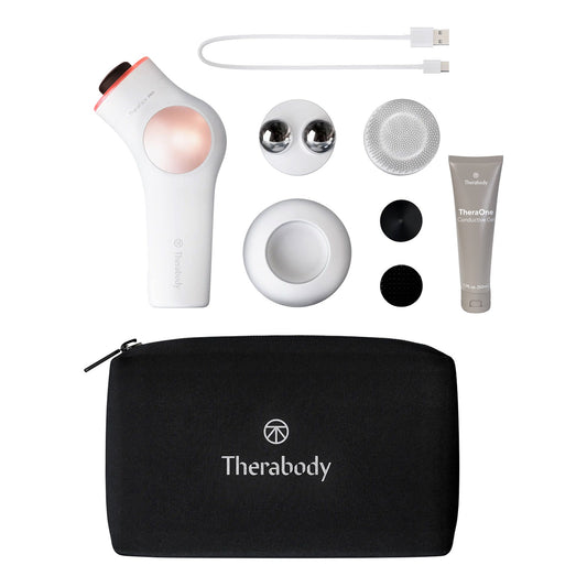 Theraface Pro Hand-Held Face Massager & Cleanser, White, 1/Ea