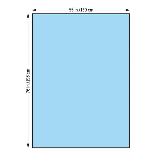 Halyard General Purpose Drape, 55 X 76 Inch, 52/Cs