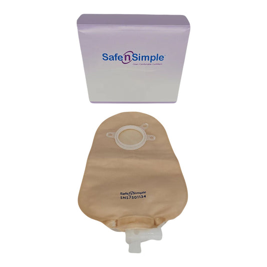 Pouch, Urostomy 2Pc Flng Belttab Bge 9" 45Mm (10/Bx 8Bx/Cs), 10/Bx
