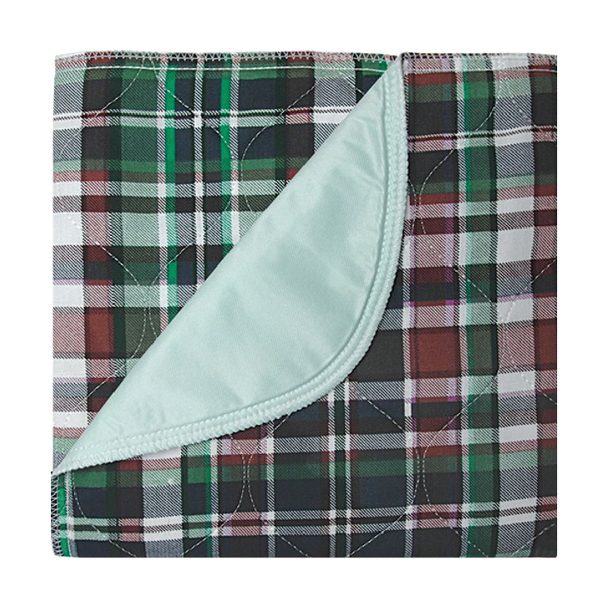 Beck's Classic Highland Blue Plaid Underpad, 24 x 36 Inch, 12/DZ