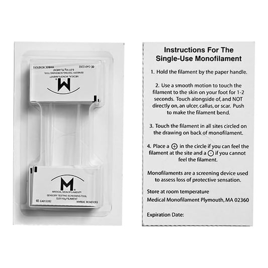 Monofiliment Test, Sensory F/Foot 10Gm (40/Pk), 40/Pk