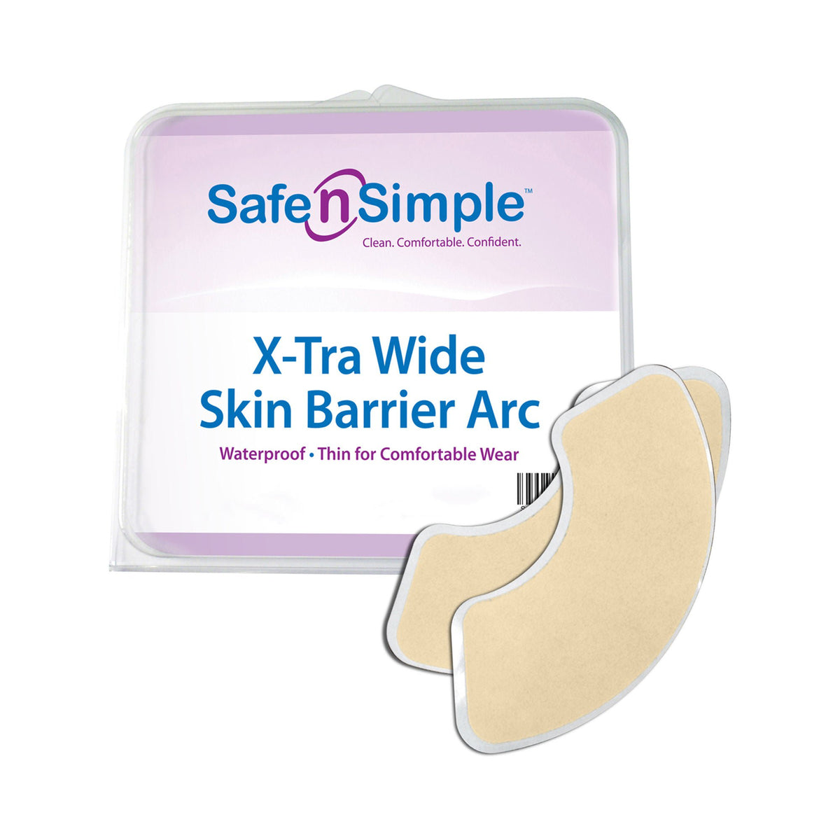 Safe N Simple™ Adhesive Strip, 20/TR