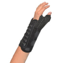 TITAN™ THUMB BRACE WITH SUPPORT FOR LEFT WRIST, REGULAR SIZE, SHORT, SOLD AS 1/EACH HELY 455-LT