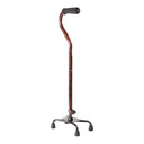 DMI® Adjustable Quad Cane, Copper Swirl, 1/EA