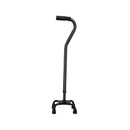 Carex® Small Base Designer Quad Cane, 28 to 37 Inch Height, 1/EA