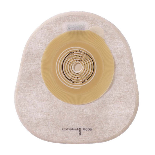 Assura® One-Piece Transparent Colostomy Pouch, Cut To Fit 10 – 35Mm Stomas, 30/Bx