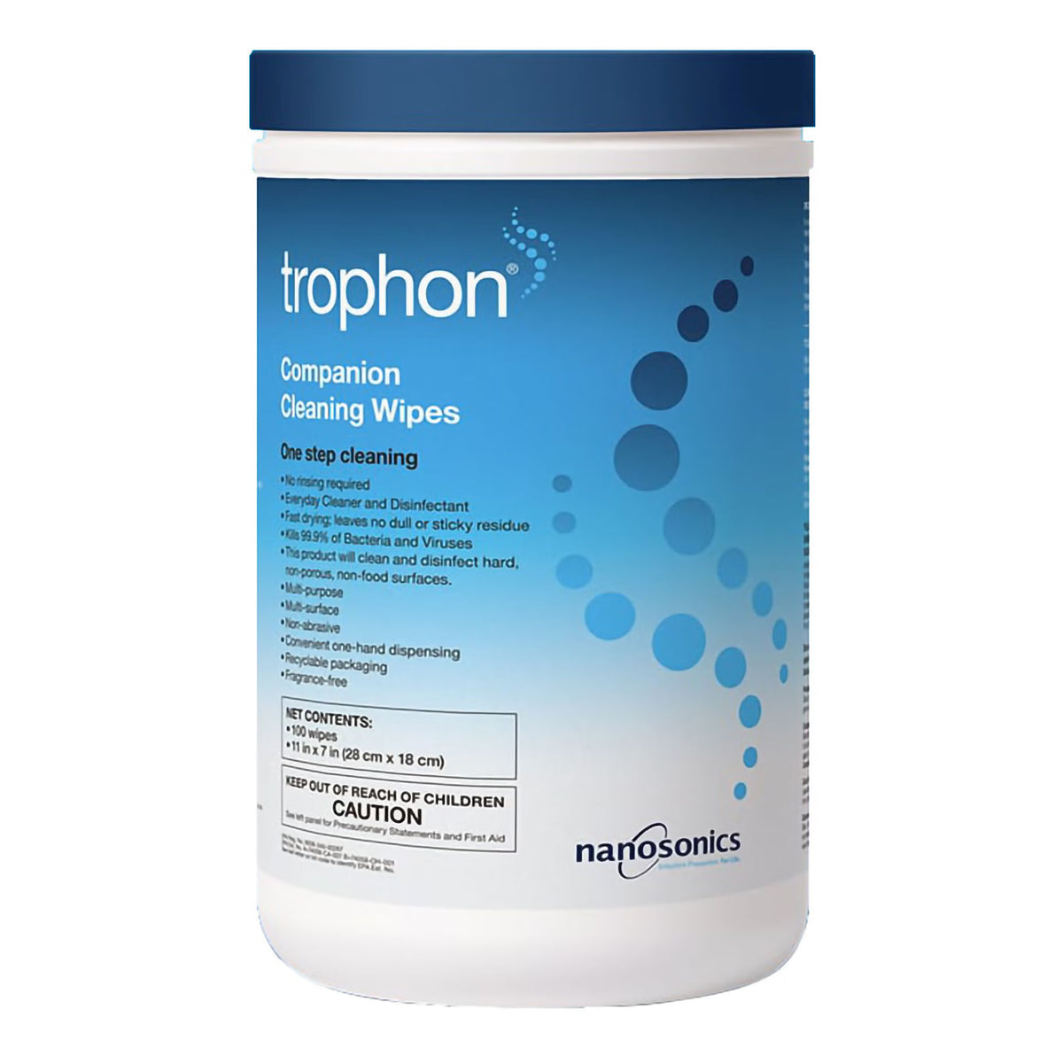Wipe, Ultrsnd Probe Wet F/Trophon 2 (100/Ct 6Ct/Cs), 1/Ct