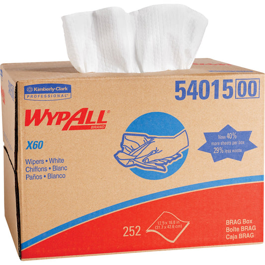 WypAll® GeneralClean™ X60 Multi-Task Cleaning Cloths, 11.1 x 16.8 Inch, 252/CS