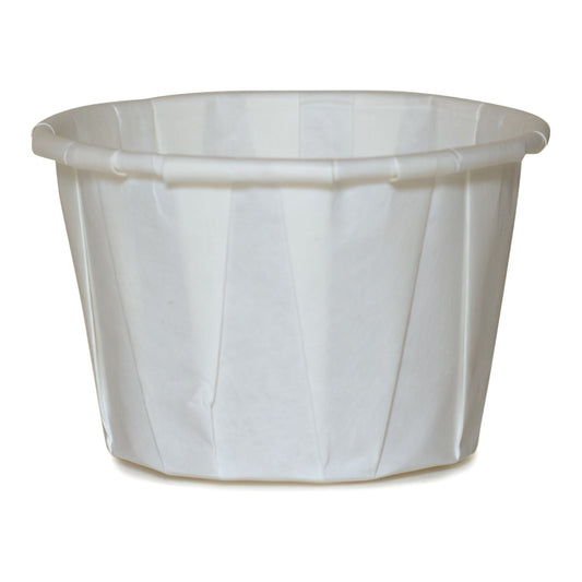 Mckesson White Paper Soufflé Cup, 2-Ounce Capacity, 5000/Cs