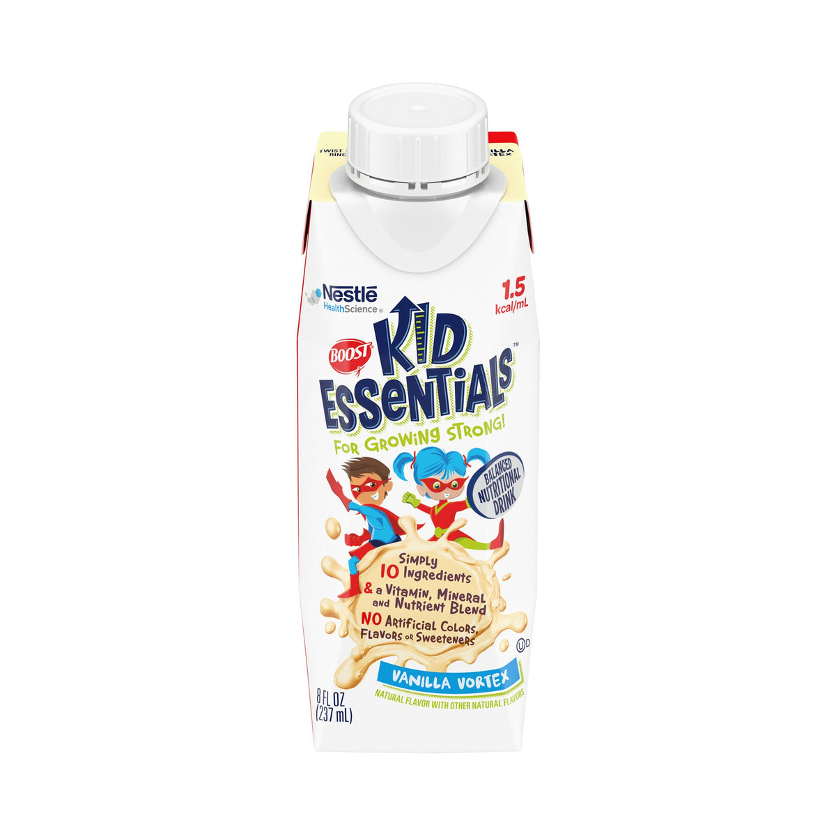 Boost® Kid Essentials™ 1.5 Balanced Nutritional Drink, Vanilla, 8-Ounce Carton, 24/Cs