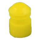 MCKESSON TUBE CLOSURE FLANGED PLUG CAP YELLOW POLYETHYLENE 1000 PER BAG, SOLD AS 1000/BAG MCKESSON 177-118240Y