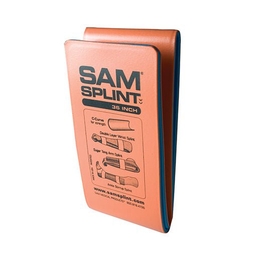 Arm Splint, Sam Rusbl Org/Blu(60/Cs), 60/Cs