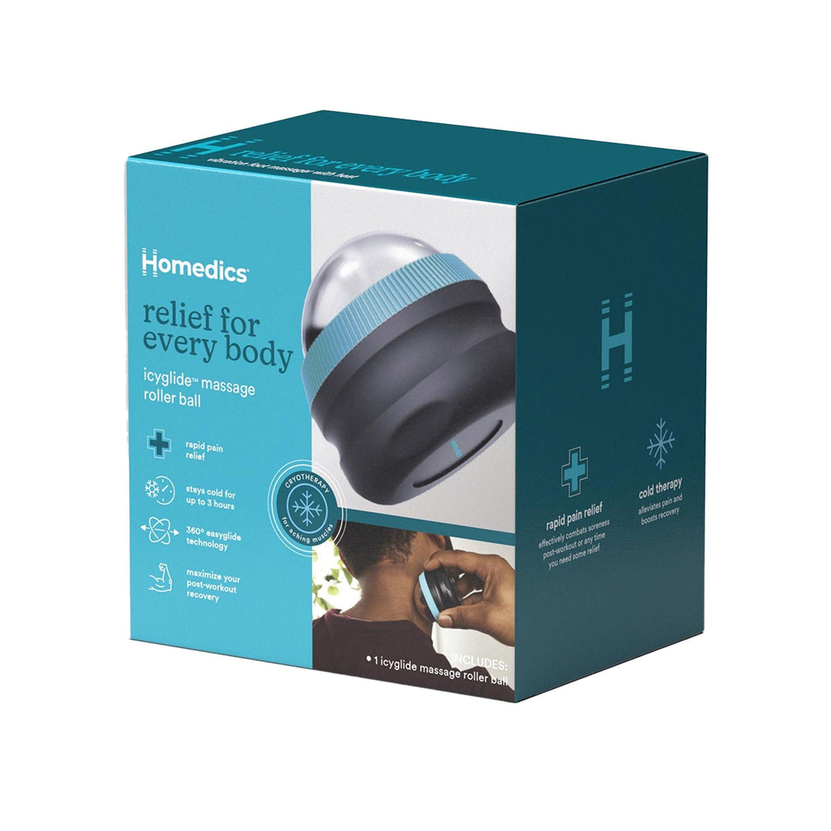 Homedics® IcyGlide™ Massage Roller Ball, 1/EA