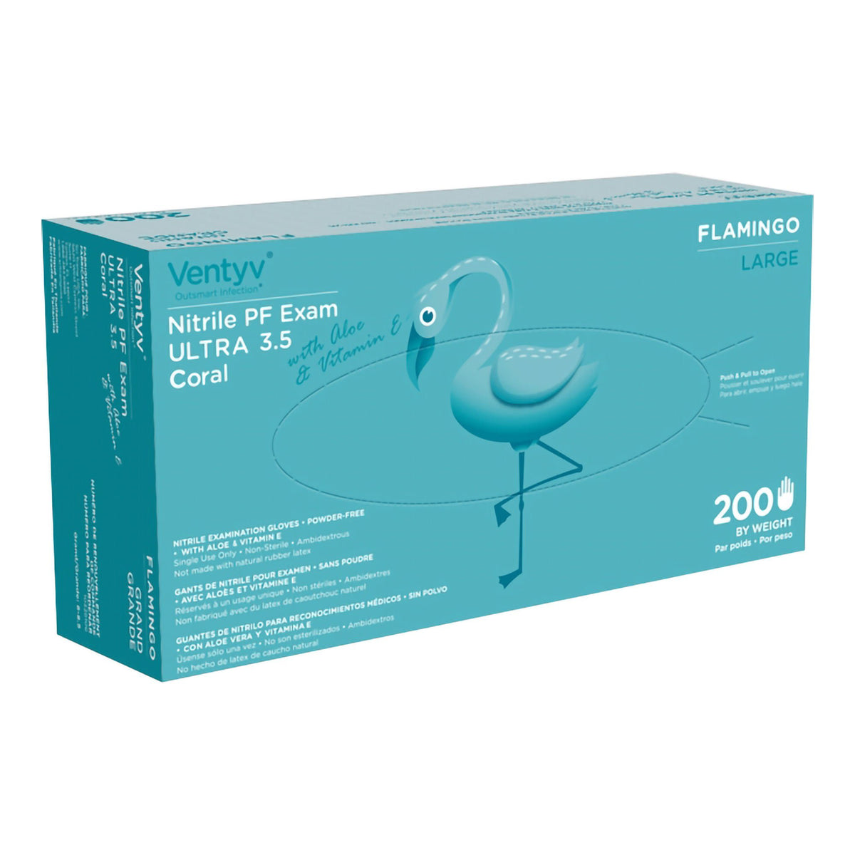 Glove, Exam Ntrl N/S Aloe & Vitmn-E Lg (200/Bx 10Bx/Cs), 200/Bx