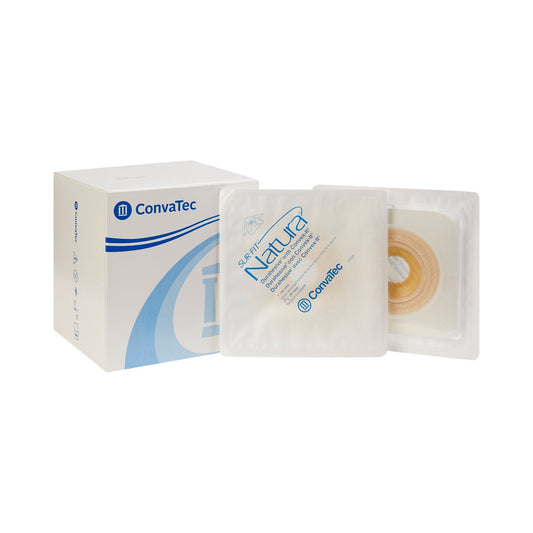 Sur-Fit Natura® Two-Piece Durahesive® Skin Barrier, Pre-cut to fit 25mm Stomas, 10/BX