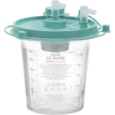 HI-FLOW™ RIGID SUCTION CANISTER FOR USE WITH BEMIS QUICK-DRAIN™ SYSTEMS, 1200 ML, SOLD AS 48/CASE BEMIS 484410