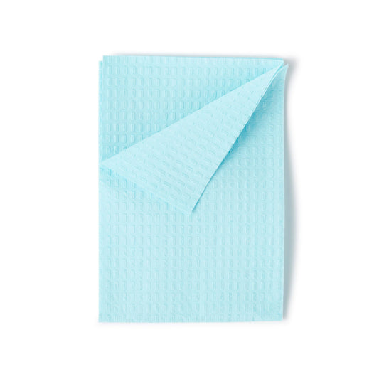 McKesson Nonsterile Blue Procedure Towel, 13 x 18 Inch, 500/CS