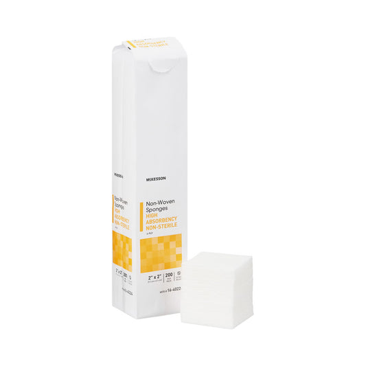 Mckesson Nonwoven Sponge, 2 X 2 Inch, Four Ply, 20/Cs