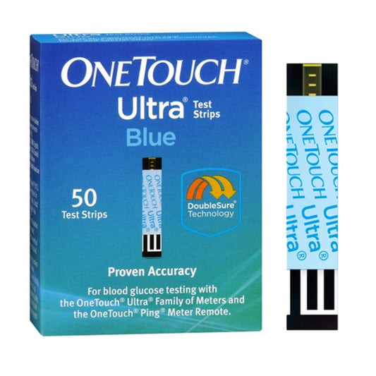 Test Strip, Bld Glucose Onetouch Ultra Mailorder (50/Bx), 12000/Cs