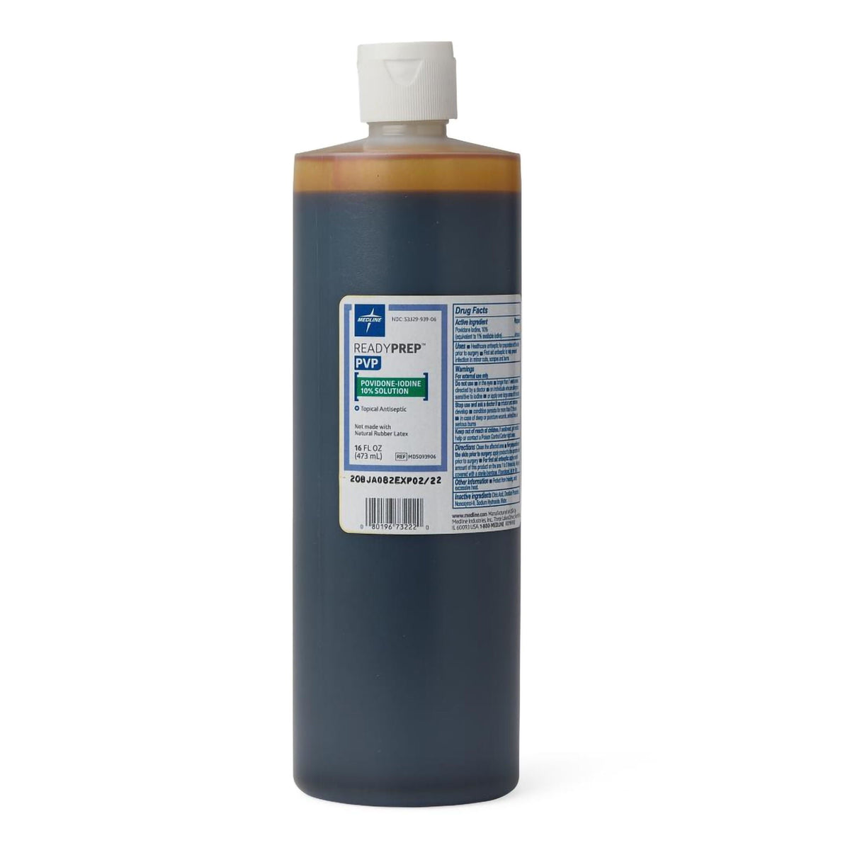 POVIDONE/IODINE, SOLUTION 16OZ(24/CS) MEDLNE, 24/CS