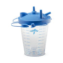 Medline Suction Canister with Lid, 850 mL, 12/CS