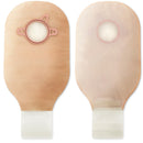 NEW IMAGE™ TRANSPARENT COLOSTOMY POUCH, PRE-CUT TO FIT 70 MM STOMAS, GREEN MATCH, SOLD AS 10/BOX HOLLISTER 18134