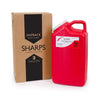 Sharps Recovery System™ Mailback Sharps Container, 3 Gallon, 17 x 6 x 9 Inch, 1/EA