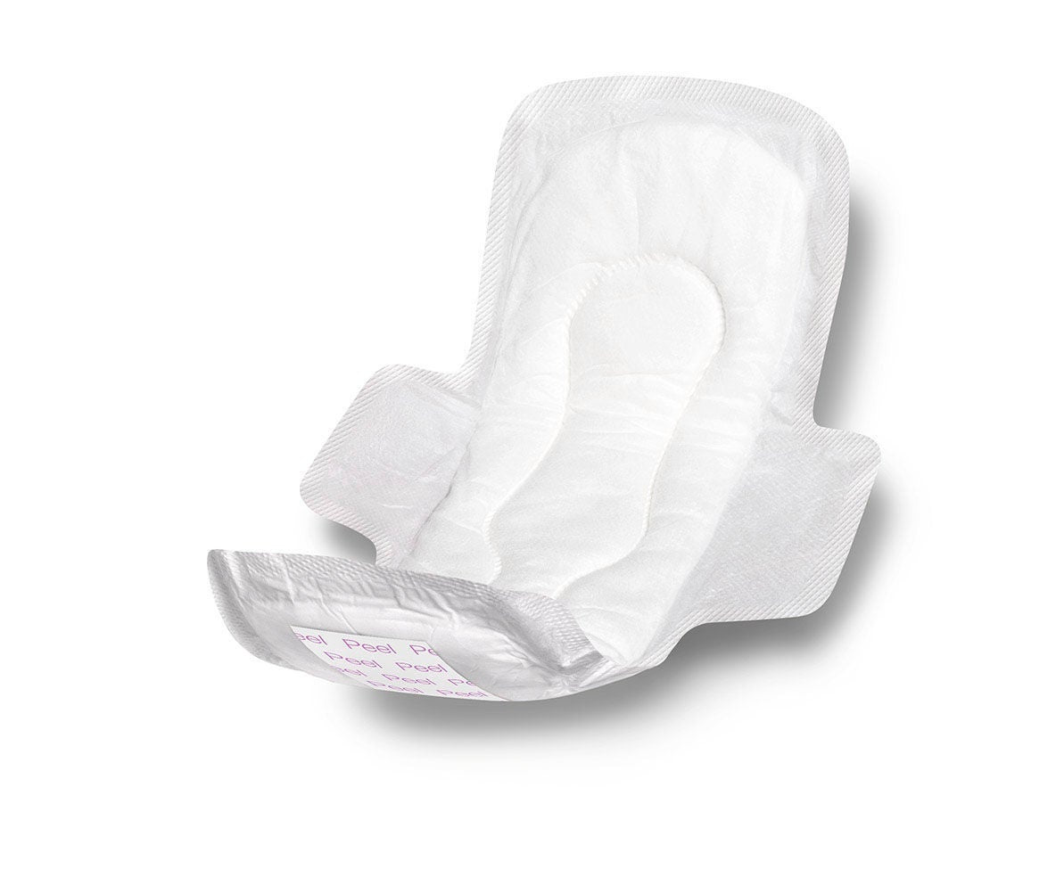 Pad, Sani W/Wing (12/Bg,24Bg/Cs) Medlne, 24/Cs
