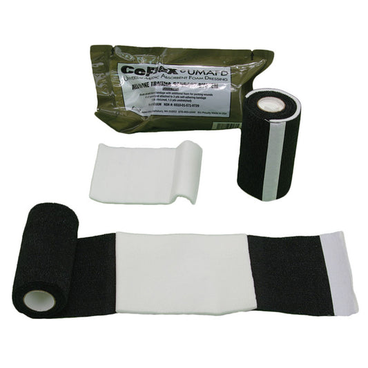 Bandage, Co-Flex All-In-1 Blk4"X3Yds (18/Cs) Andovr, 18/Cs