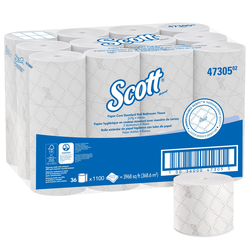 SCOTT® TOILET TISSUE, SOLD AS 36/CASE KIMBERLY 47305