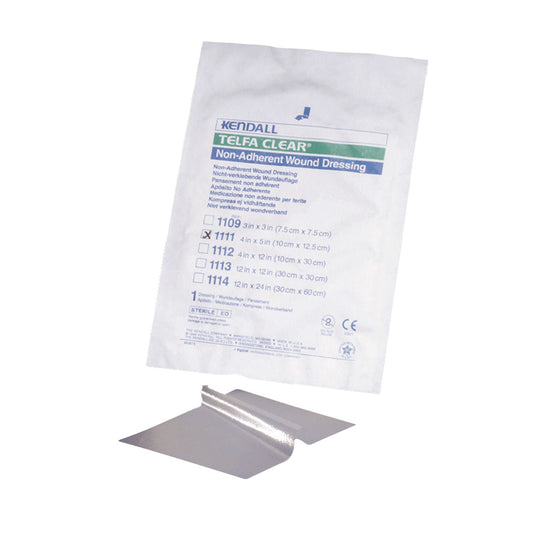 Telfa Clear® Nonadherent Dressing, 4 X 5 Inch, 25/Ct