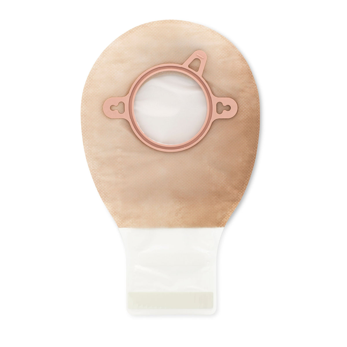New Image™ 18293 Two-Piece Transparent Ostomy Pouch, Pre-cut to Fit 57 mm, Red, 20/BX