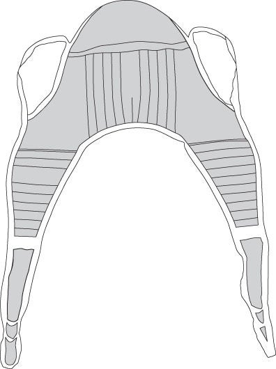 Drive™ Seat U Sling With Head Support, Medium, 1/Ea