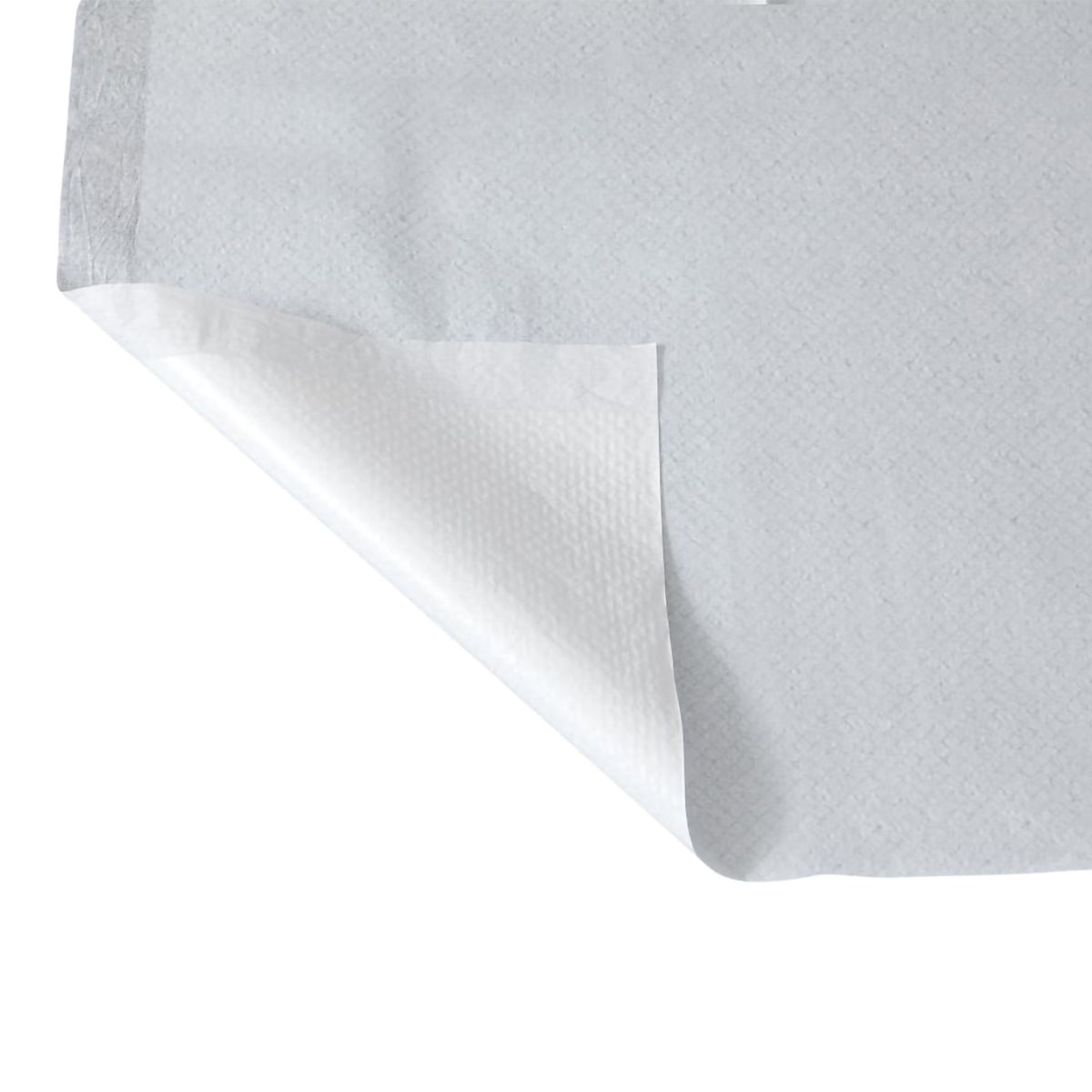 Tidi® Everyday White Flat Bed Sheet, 60 x 96 Inch, 25/CS