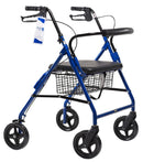 Dynarex Dynago Bariatric Rollators Dynago Hd, Bariatric Rollator, Blue, 1/Cs -10209 - BriteSources