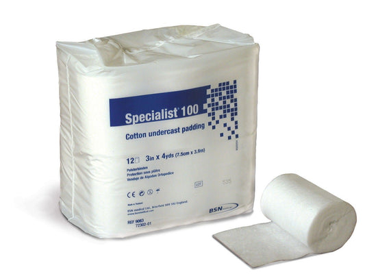 Padding, Cast Specialist 100 Str 3" (50Rl/Cs) Sncast, 50/Cs