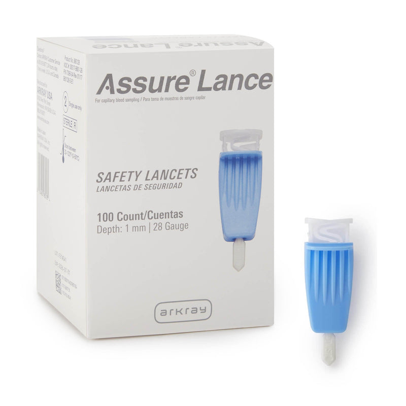 ASSURE® SAFETY LANCET, SOLD AS 4800/CASE ARKRAY 980128