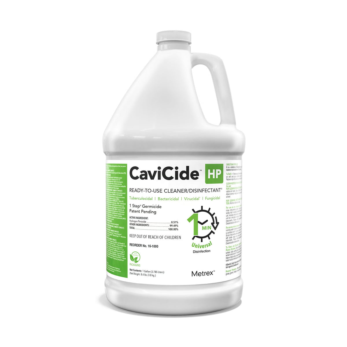 Disinfectant, Cleaner Cavicidehp Bt 1Gl (4/Cs), 4/Cs