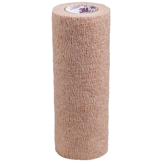 3M™ Coban™ Lf Self-Adherent Closure Cohesive Bandage, 6 Inch X 5 Yard, 12/Cs