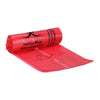 BIOHAZARD WASTE DISPOSAL BAG, RED, 5 GAL, 23.625"L X 15.75"W, 20 BG/RL, 10 RL/BX, SOLD AS BOX UNIMED-MIDWEST, 10001399 - BriteSources