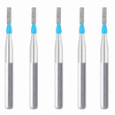 Cylindrical 1 mm Dia. Medium Grit Diamond Bur 5 per pack. 107.10M2 - Osung USA