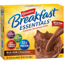 CARNATION BREAKFAST ESSENTIALS® CHOCOLATE NUTRITIONAL DRINK, SOLD AS 60/CASE NESTLE 10050000530325