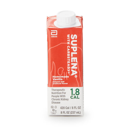 Suplena® with Carbsteady® Vanilla Nutrition for those w/ Chronic Kidney Disease, 24/CS