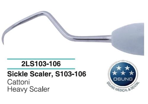 Dental  Scaler S103-106, Autoclavable Silicone Handle - Osung USA