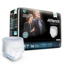 ATTENDS® PREMIER UNDERWEAR, EXTRA LARGE, SOLD AS 56/CASE ATTENDS ALI-UW40