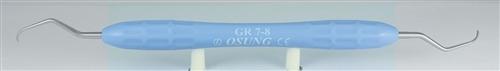 Dental Curette, Gracey, Standard, Autoclavable Silicone Handle, 2CLGR7-8 - Osung USA