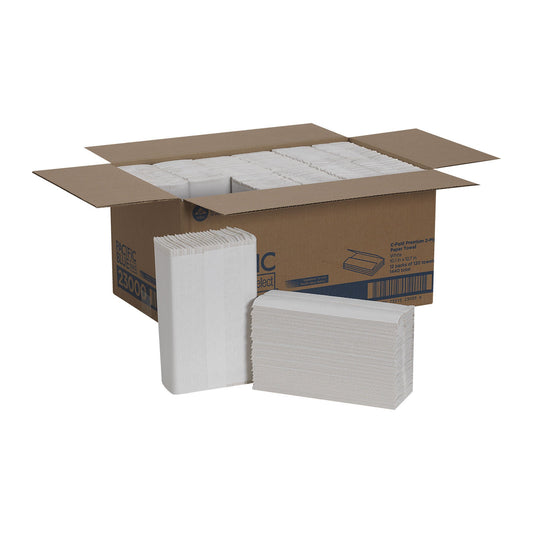 Pacific Blue Select™ Paper Towel, 13-1/5 x 10-1/10 Inch, 12/CS