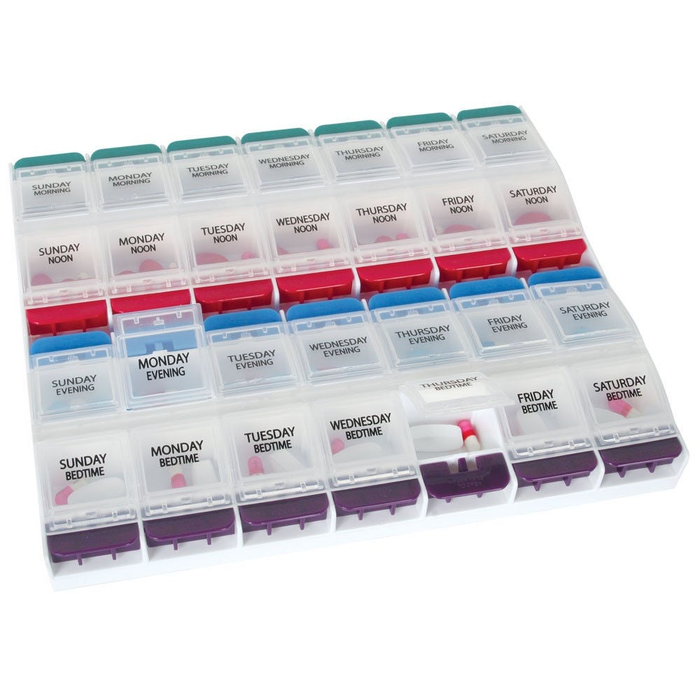 Medtime Planner® Pill Organizer, 3/Pk